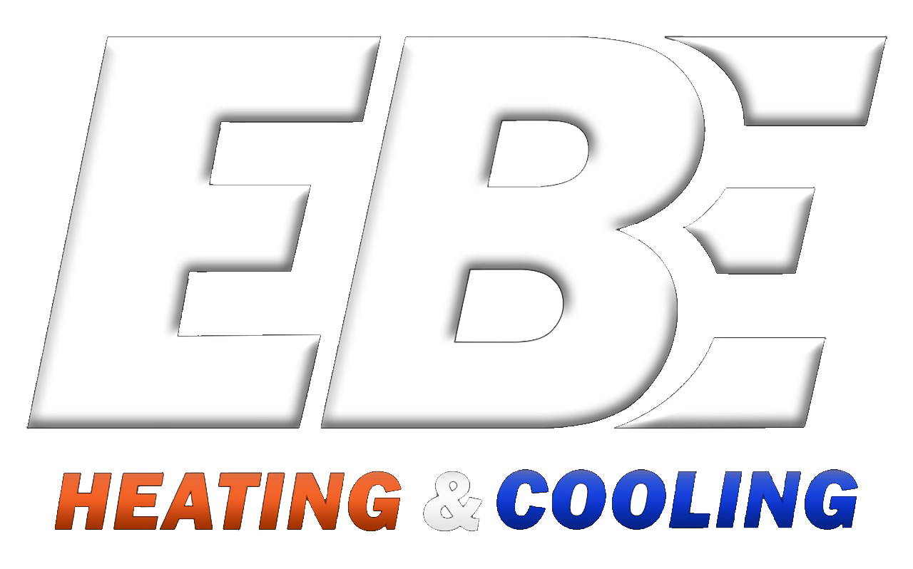 EBE Heating & Cooling Logo white