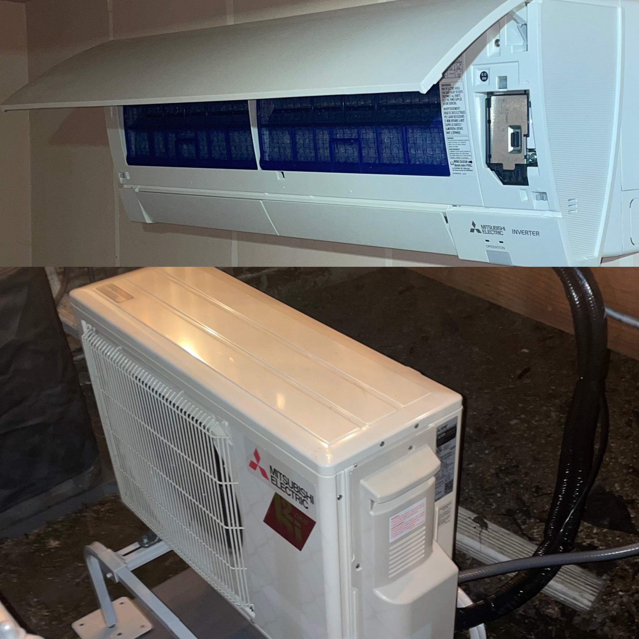 EBE Heating Cooling Split-Ductless Systems Services